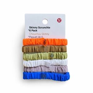 lululemon athletica Skinny Scrunchie 6-Pack